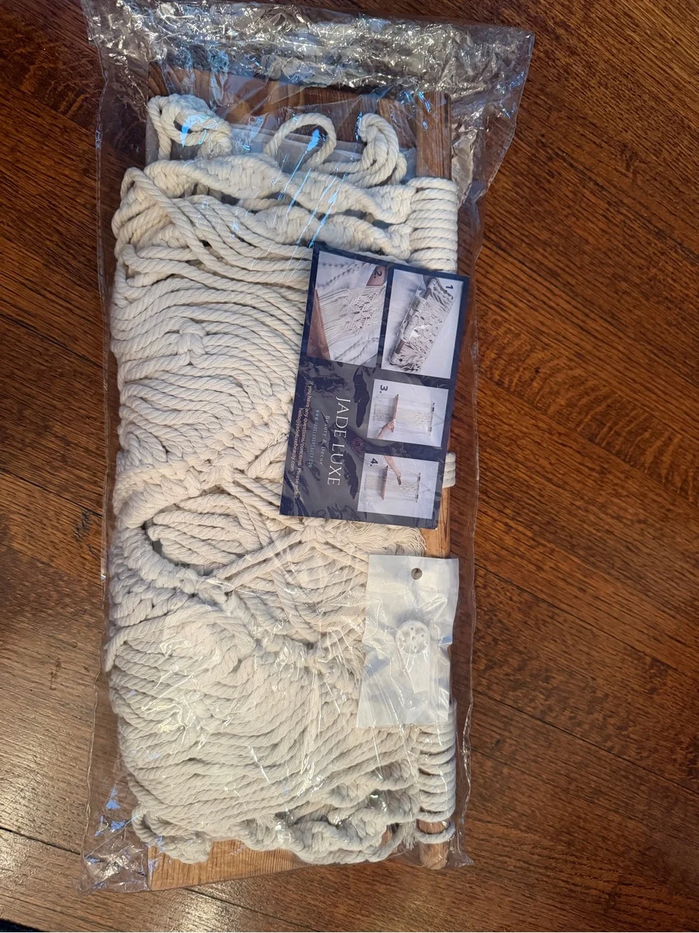 Cream Macrame Wall Hanging